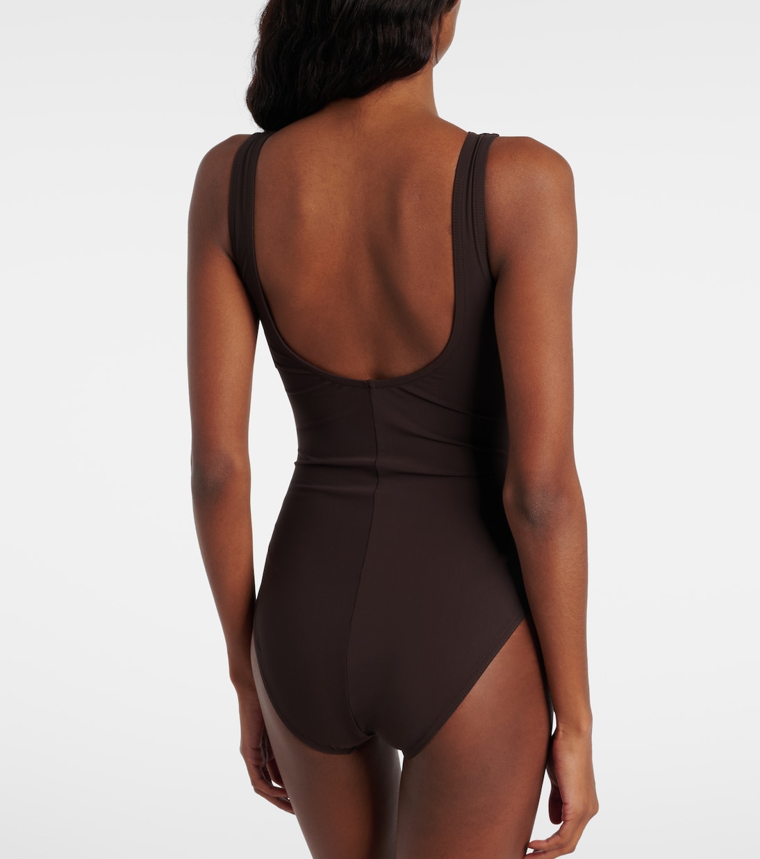 Tess floral-appliqué swimsuit | Karla Colletto