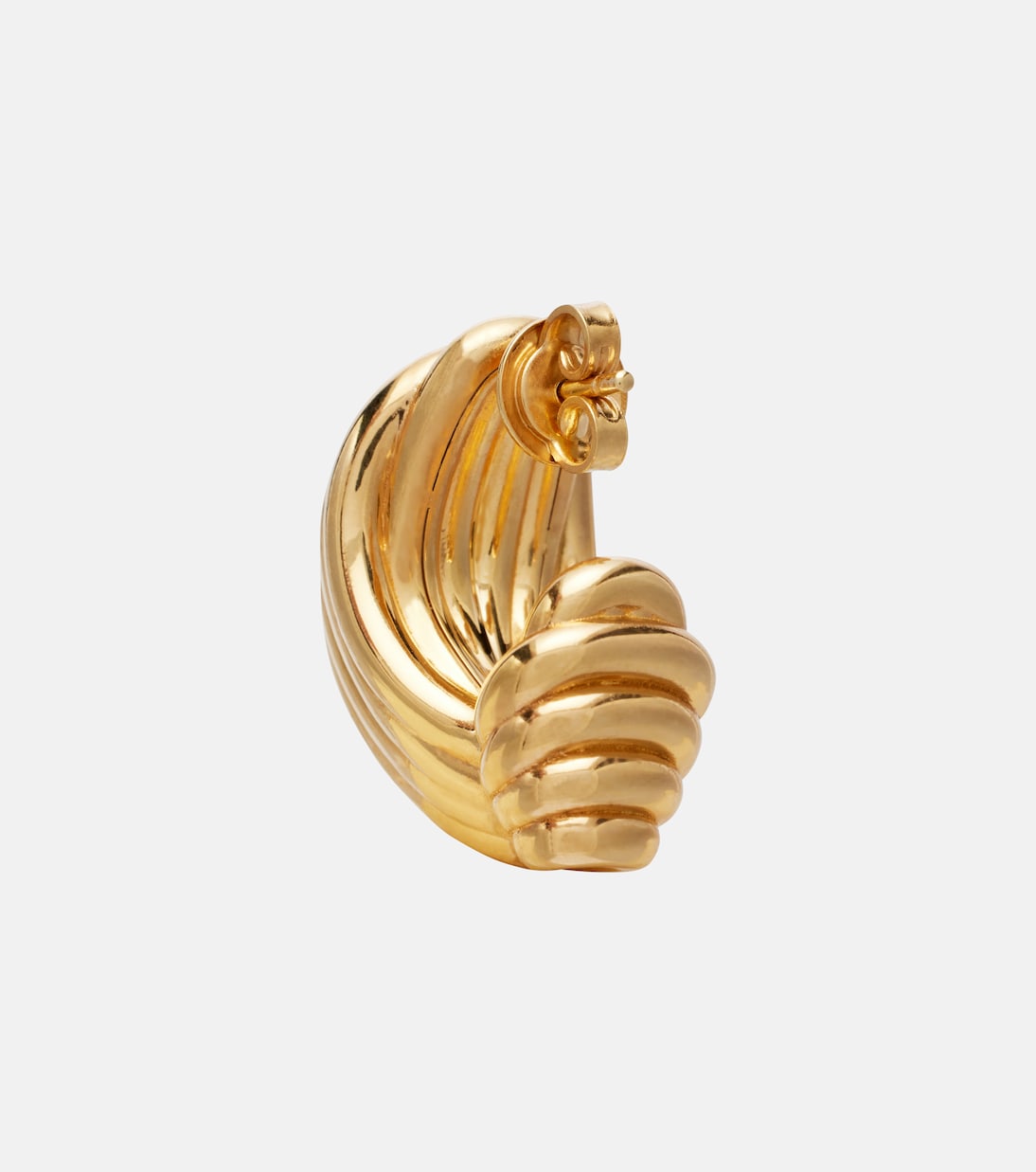 Ohrringe aus Sterlingsilber, 18kt vergoldet | Bottega Veneta