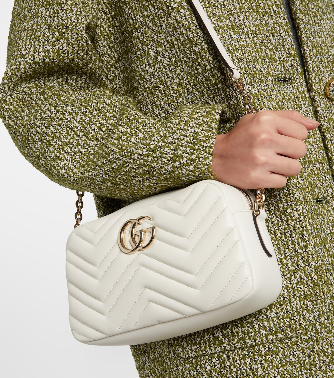 GG Marmont Small leather crossbody bag | Gucci