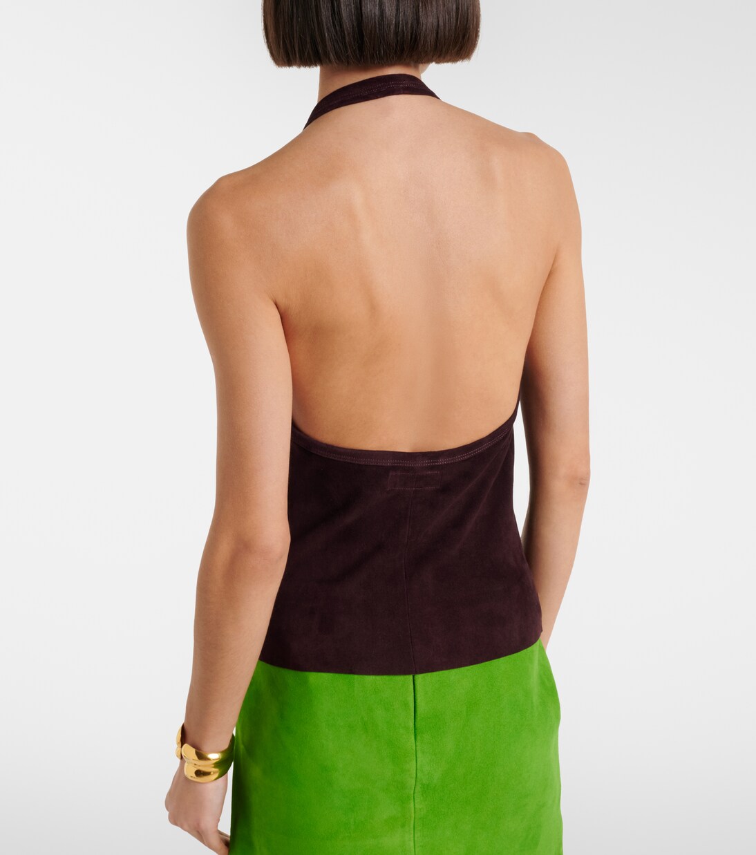 Top Cherry aus Veloursleder | Stouls