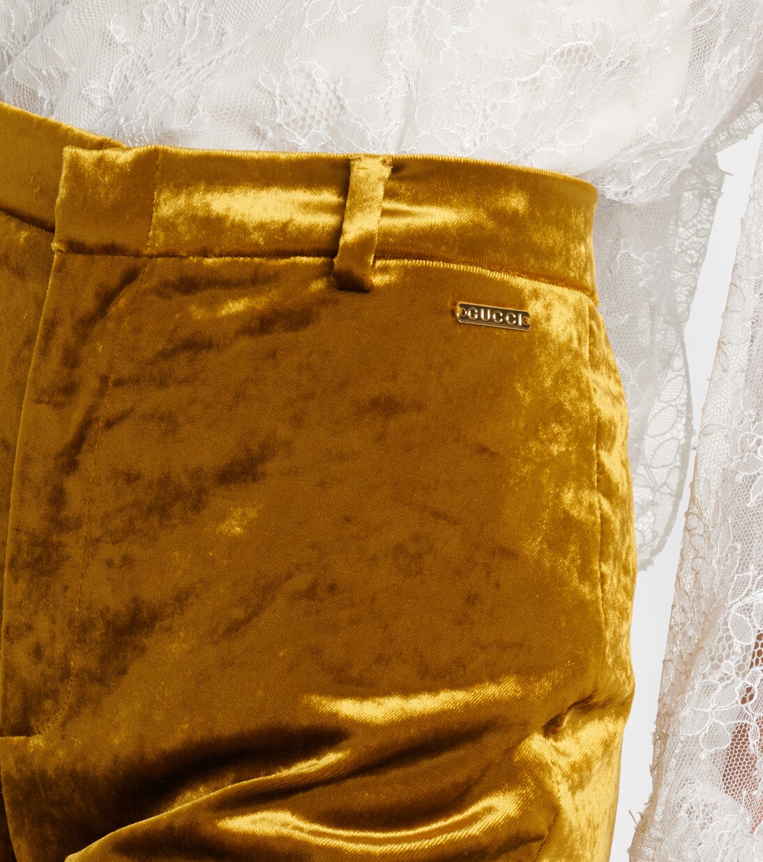 Velvet tapered pants | Gucci