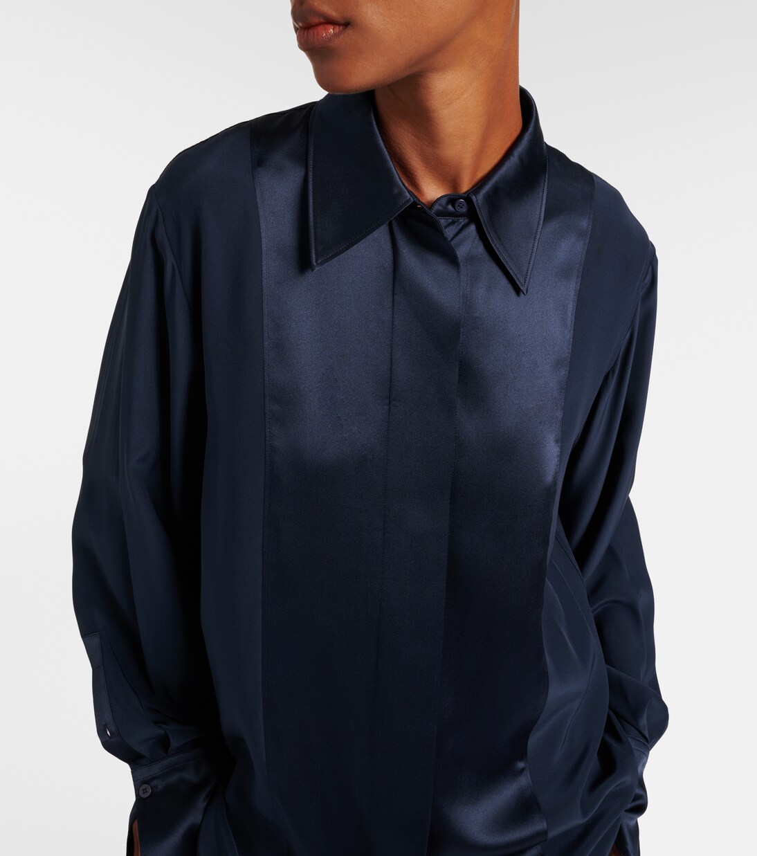 Childs silk satin shirt | Joseph