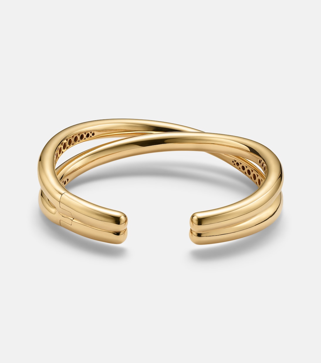 Armreif Infinity Loop Medium aus 18kt Gelbgold  | Engelbert