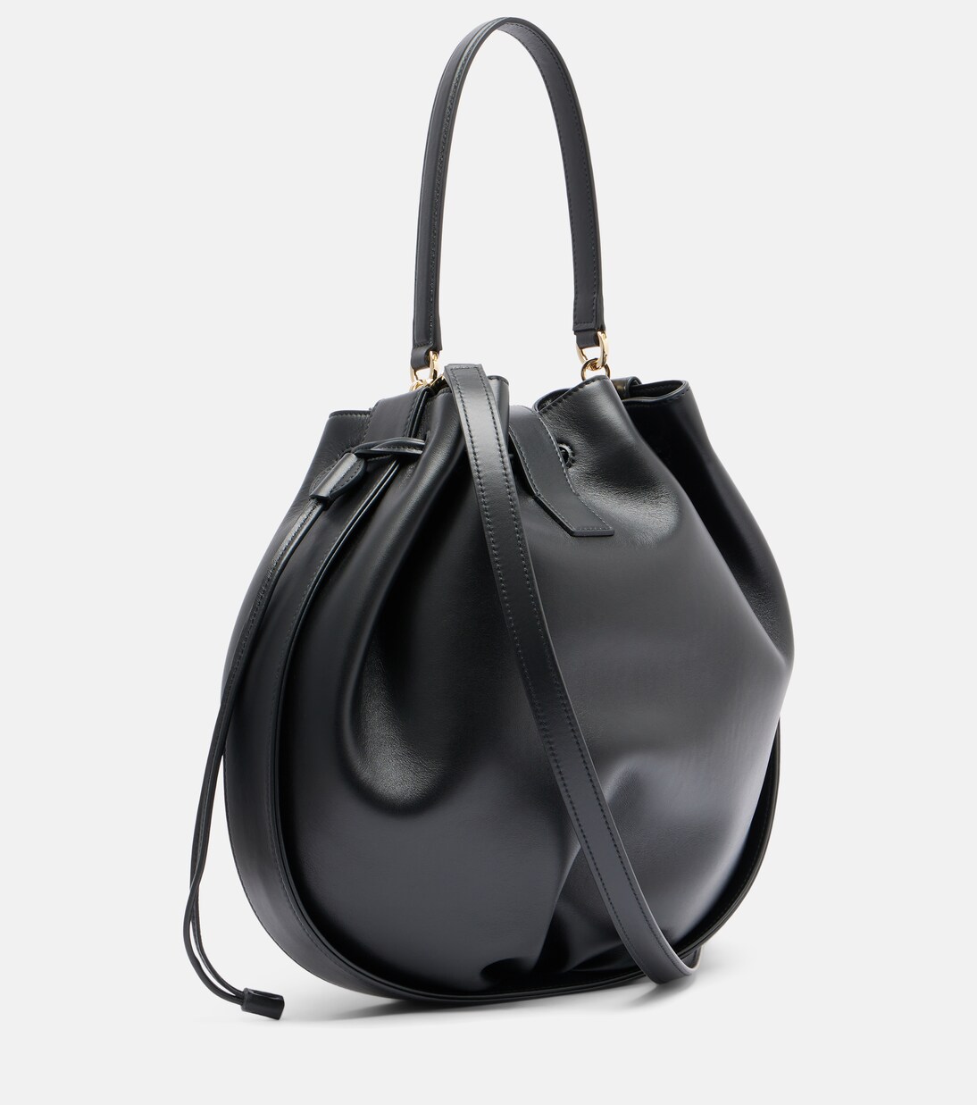 Hug leather bucket bag | Ferragamo