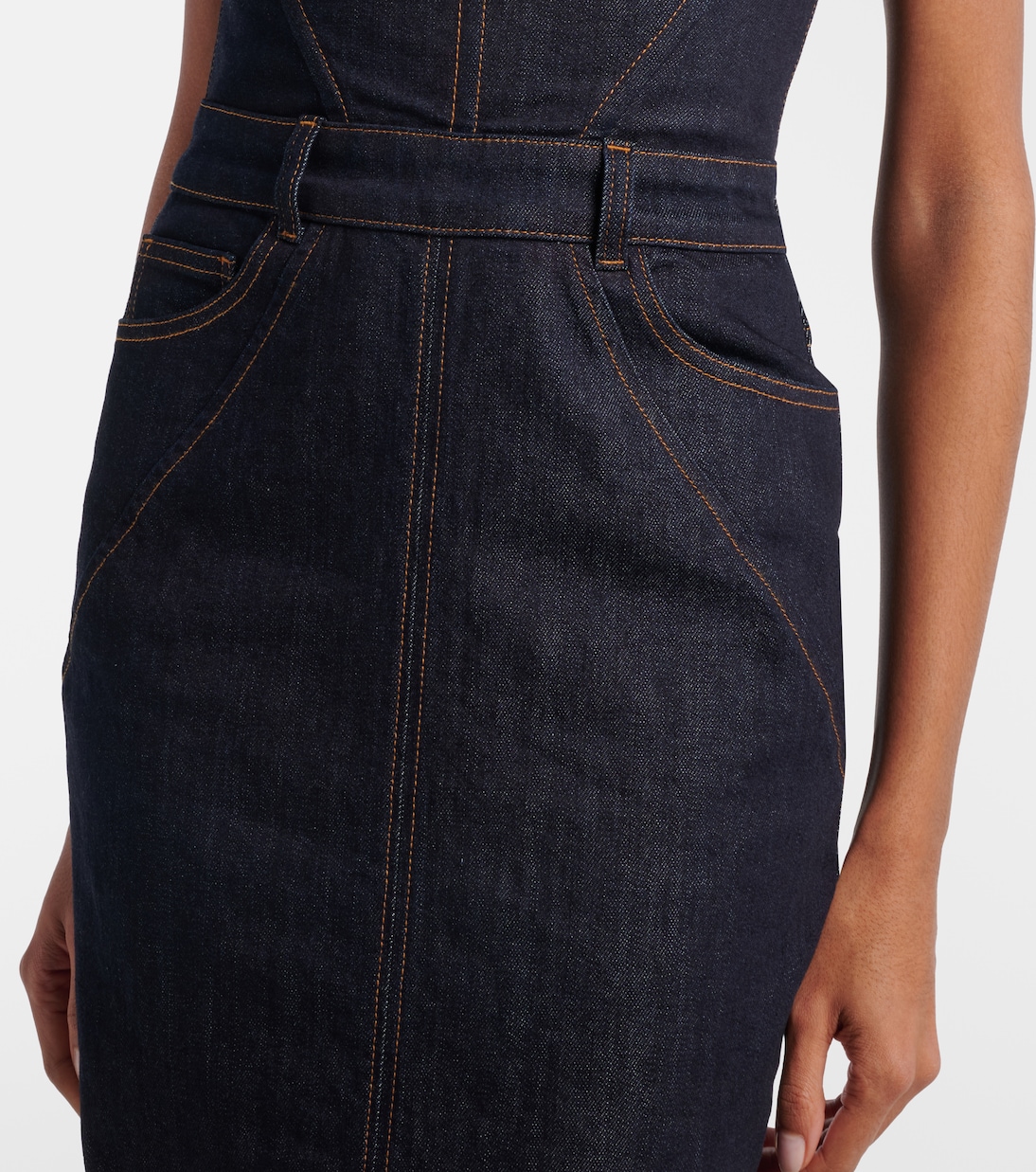 Bustier-Kleid aus Denim | Givenchy