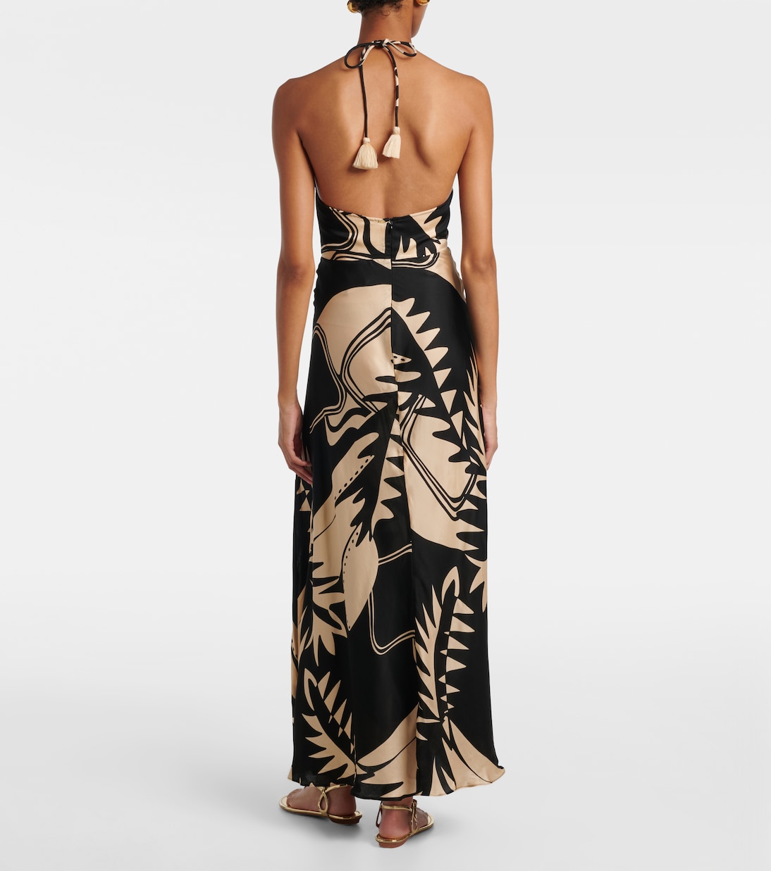 Robe longue Stella imprimée | Poupette St Barth