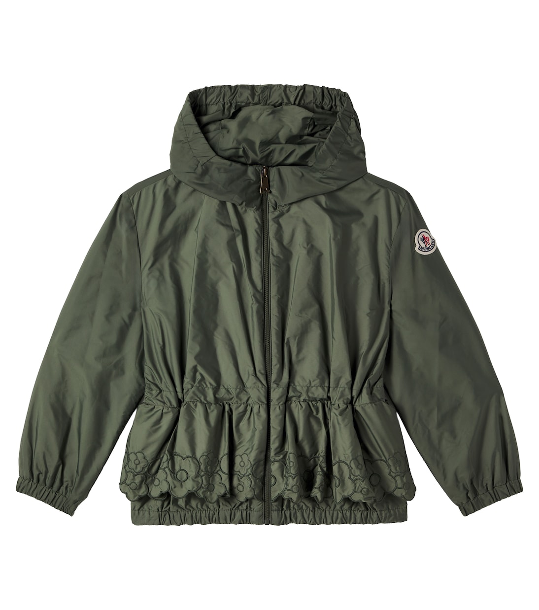 Manolya embroidered technical jacket | Moncler Enfant