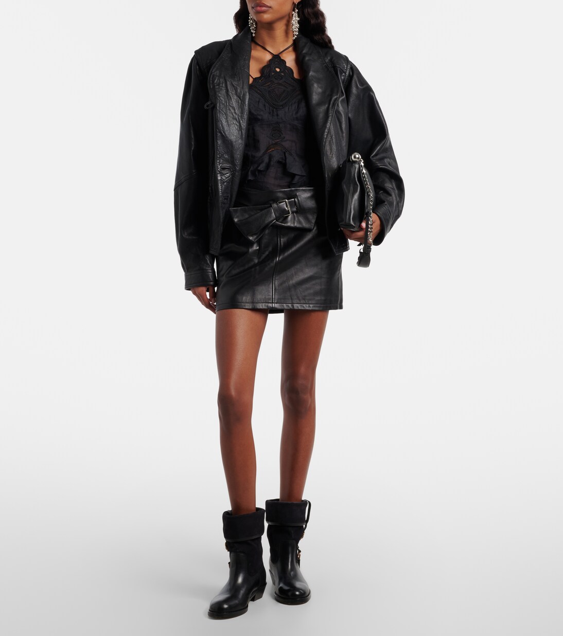 Ildra 35 leather and suede ankle boots | Isabel Marant