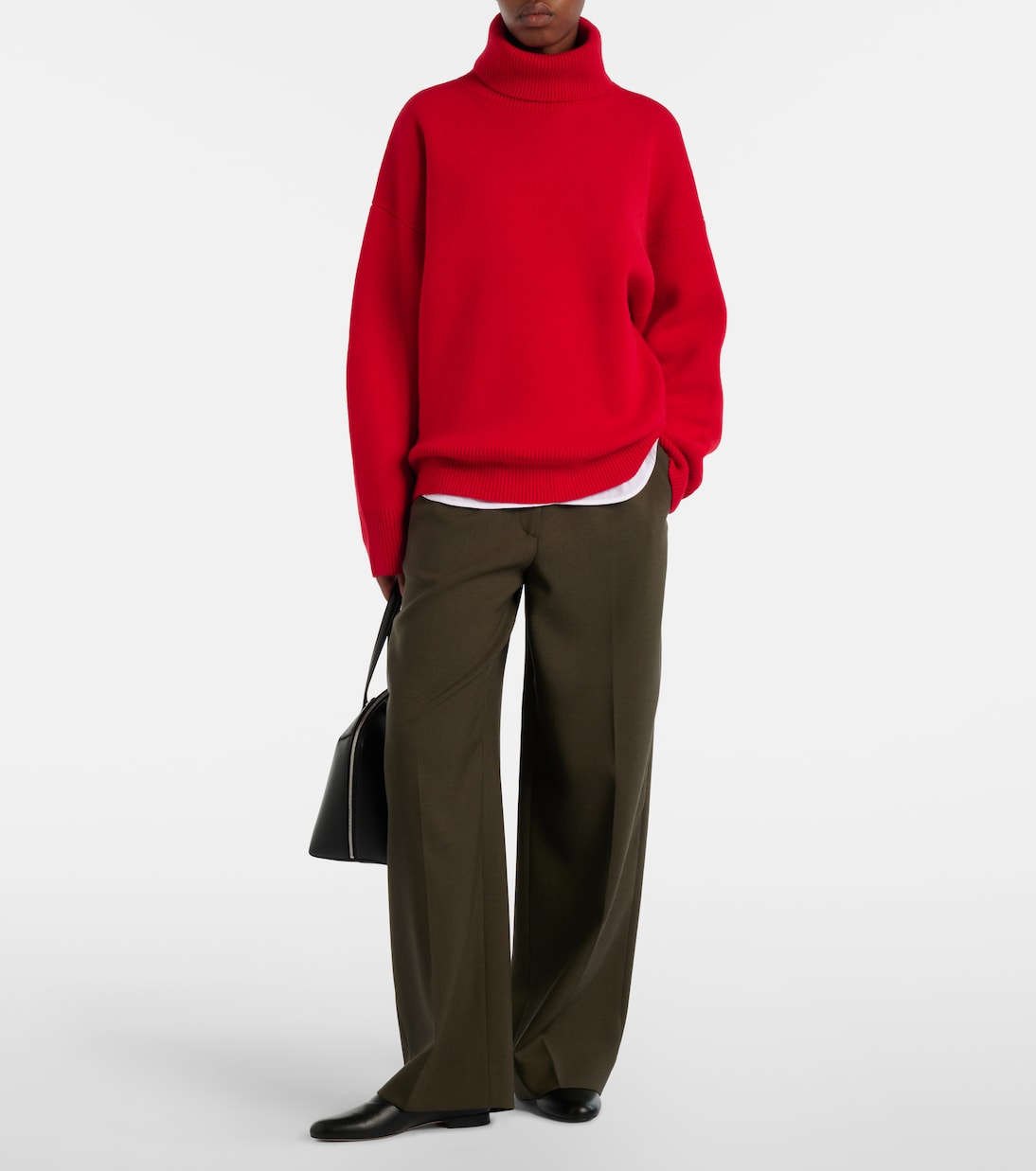 Rollkragenpullover aus Wolle und Kaschmir | Toteme