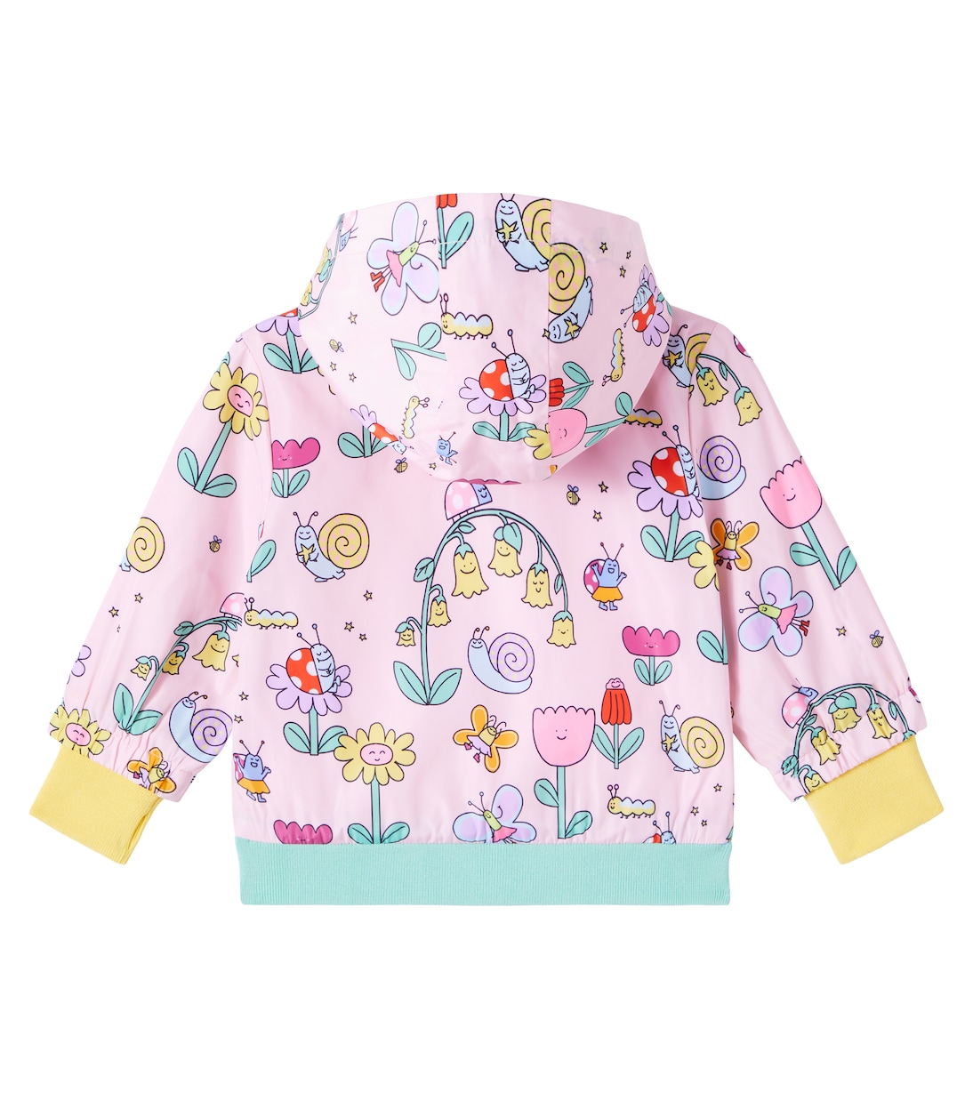 Baby Bug House printed puffer jacket | Stella McCartney Kids