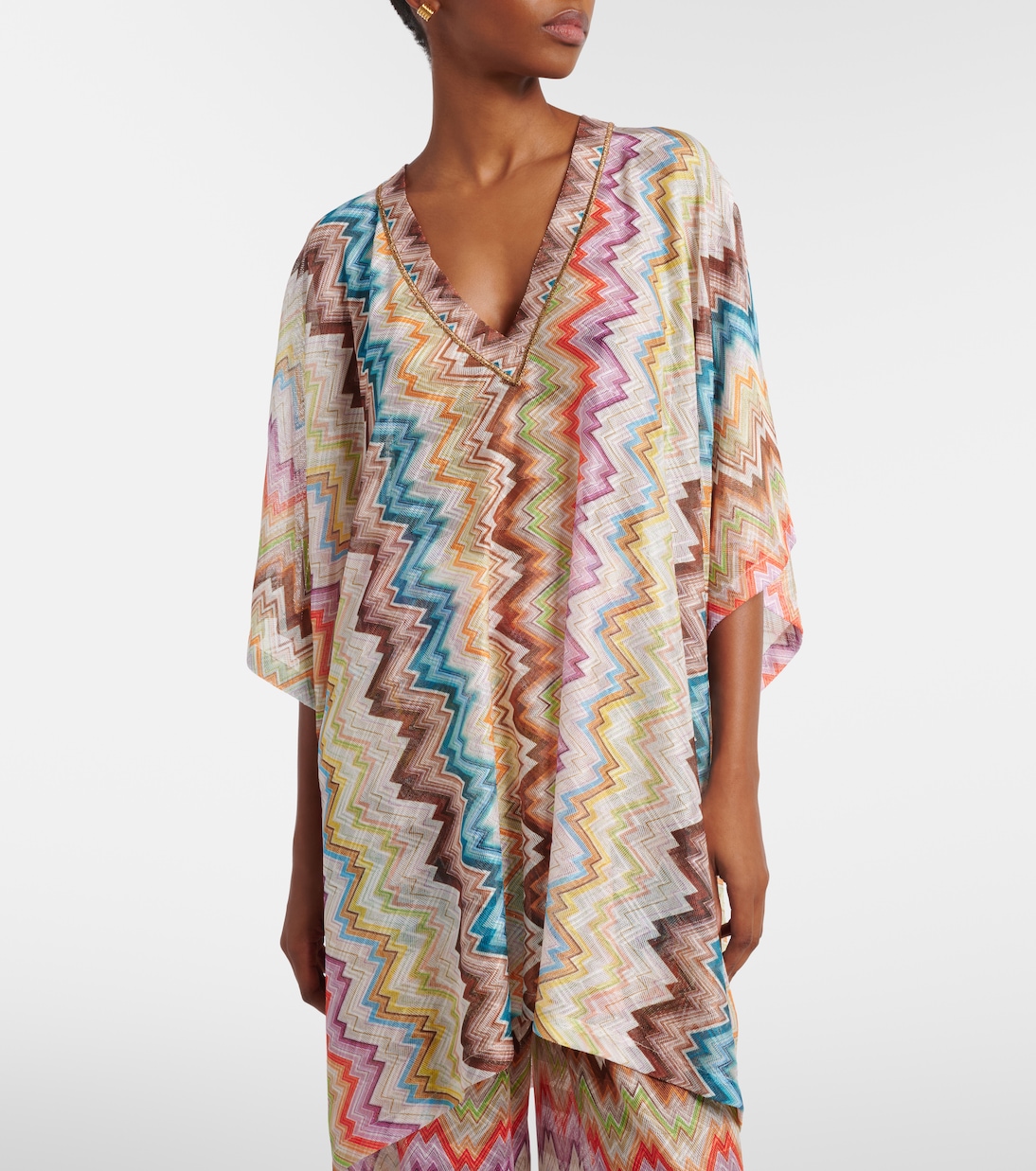 Zigzag beach cover-up | Missoni