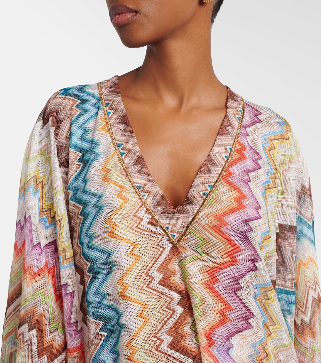 Zigzag beach cover-up | Missoni