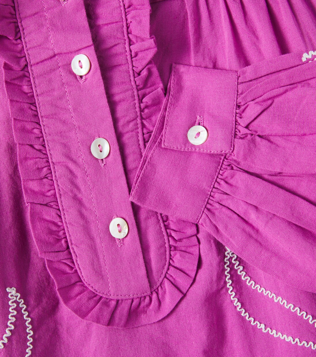 Besticktes Kleid aus Baumwolle | Molo