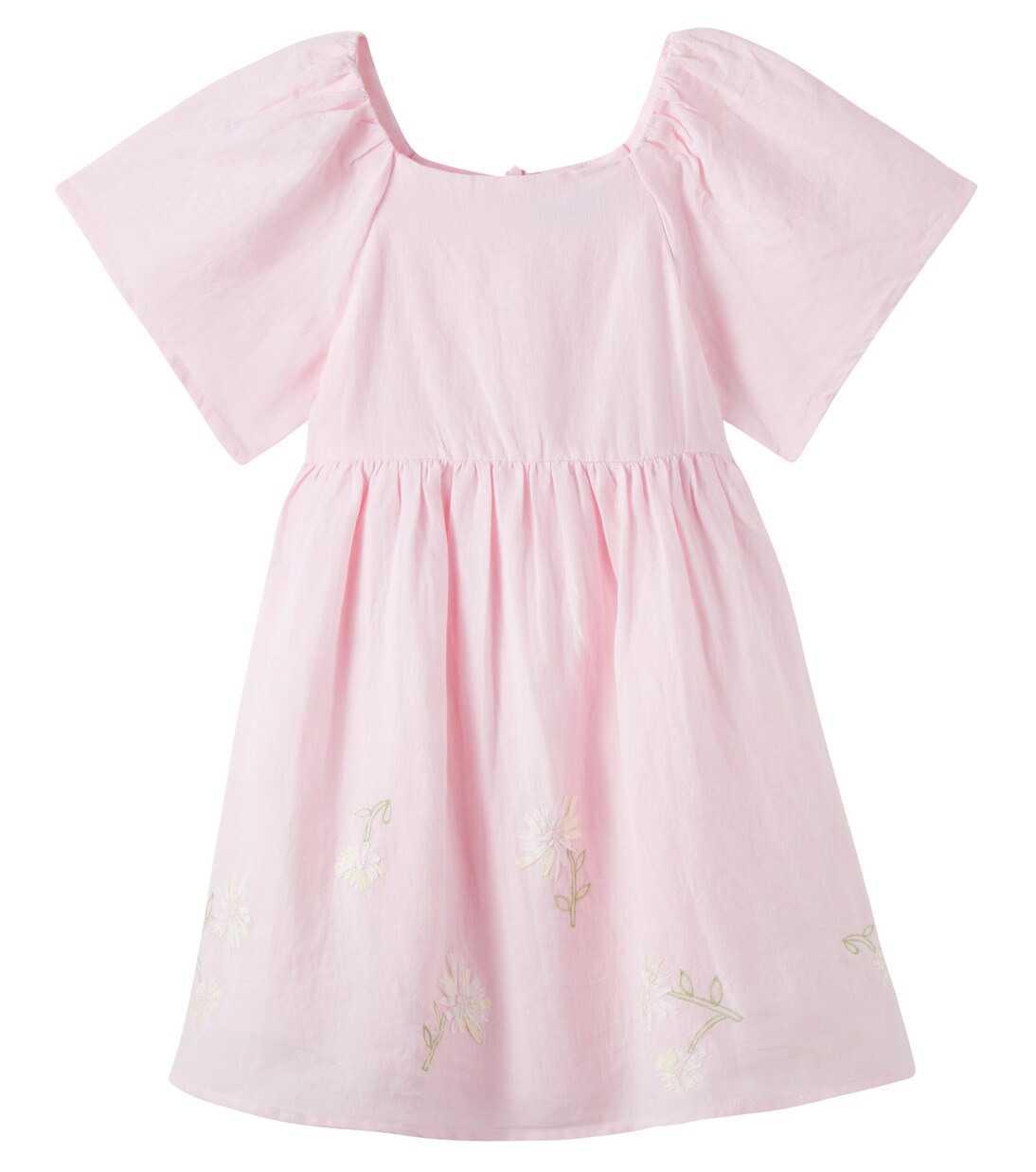 Besticktes Kleid aus Leinen | Tartine et Chocolat