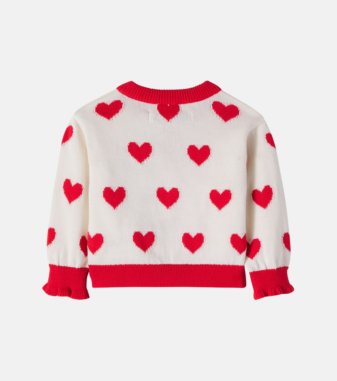 Baby Maqui cotton jacquard cardigan | The New Society