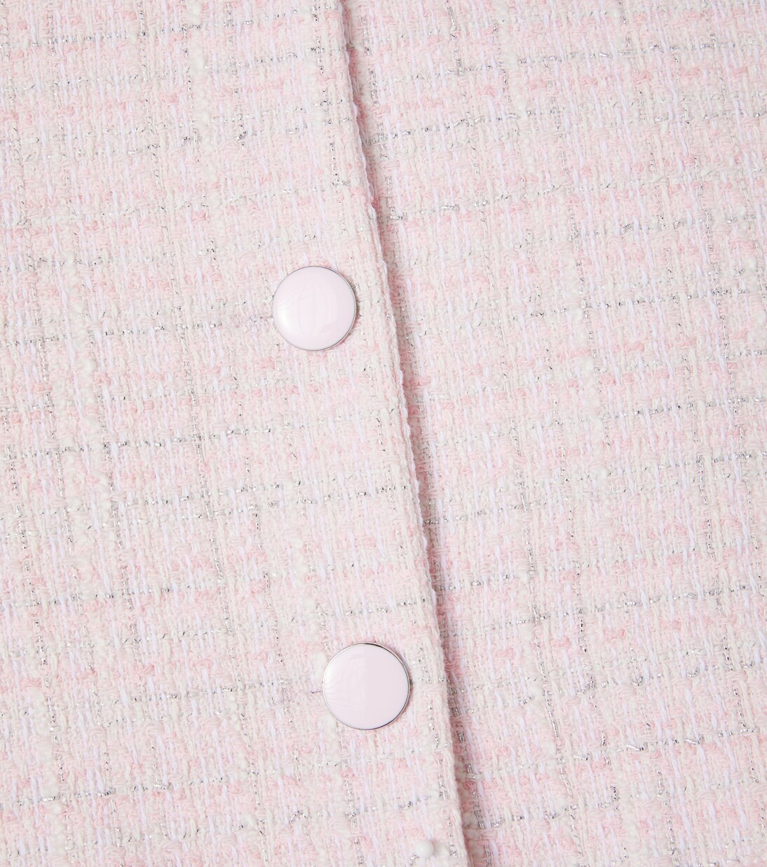 Veste courte en tweed mélangé | Monnalisa