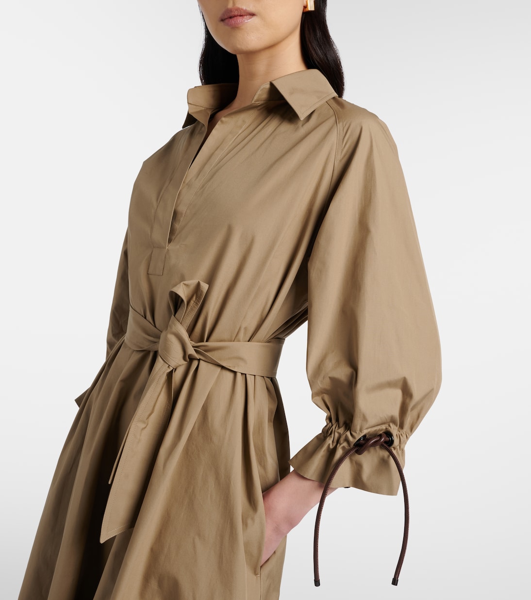 Mirto cotton midi dress | Max Mara