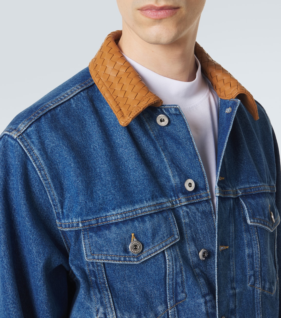 Intrecciato denim jacket | Bottega Veneta