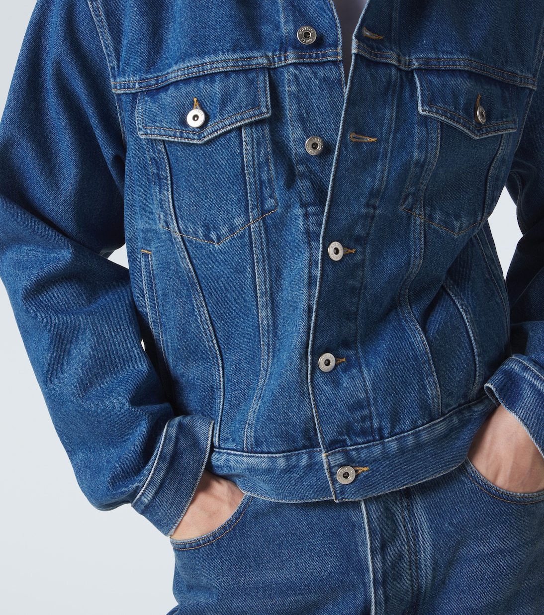 Intrecciato denim jacket | Bottega Veneta