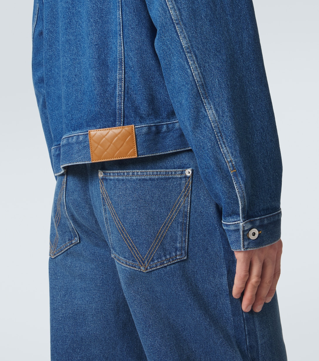 Intrecciato denim jacket | Bottega Veneta