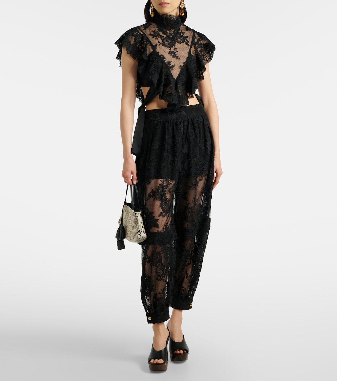 Luna lace balloon pants | Zimmermann