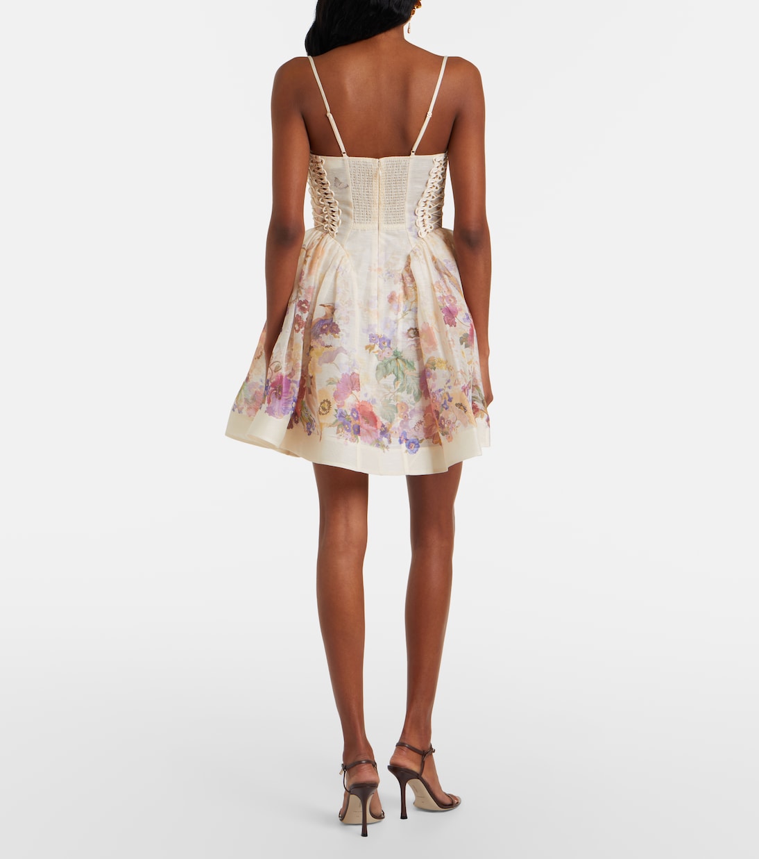 Robe Alchemy en lin et soie  | Zimmermann