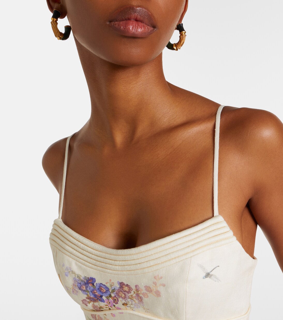 Midikleid Alchemy aus Leinen | Zimmermann