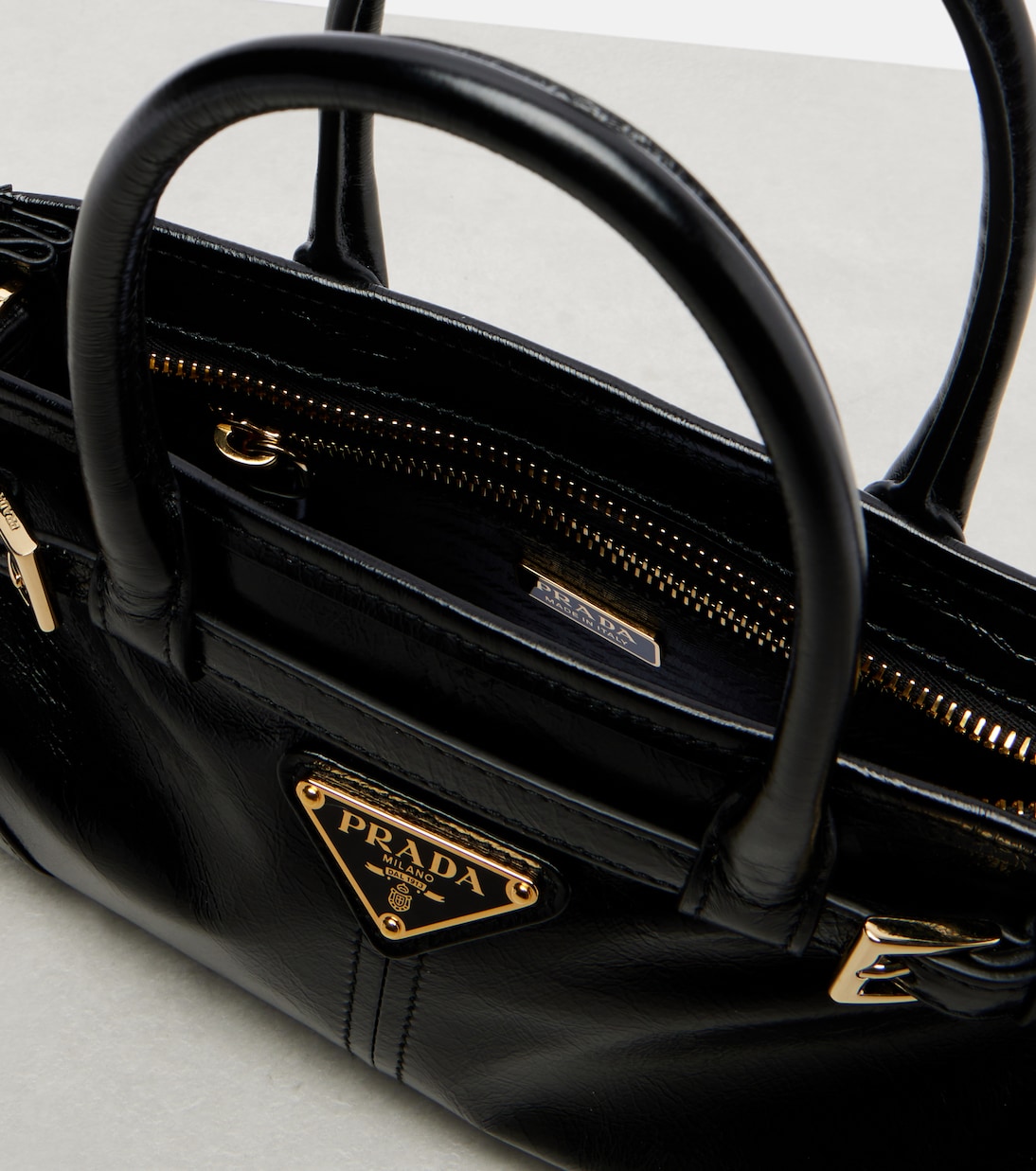 Henkeltasche Prada Bonnie Mini aus Leder | Prada