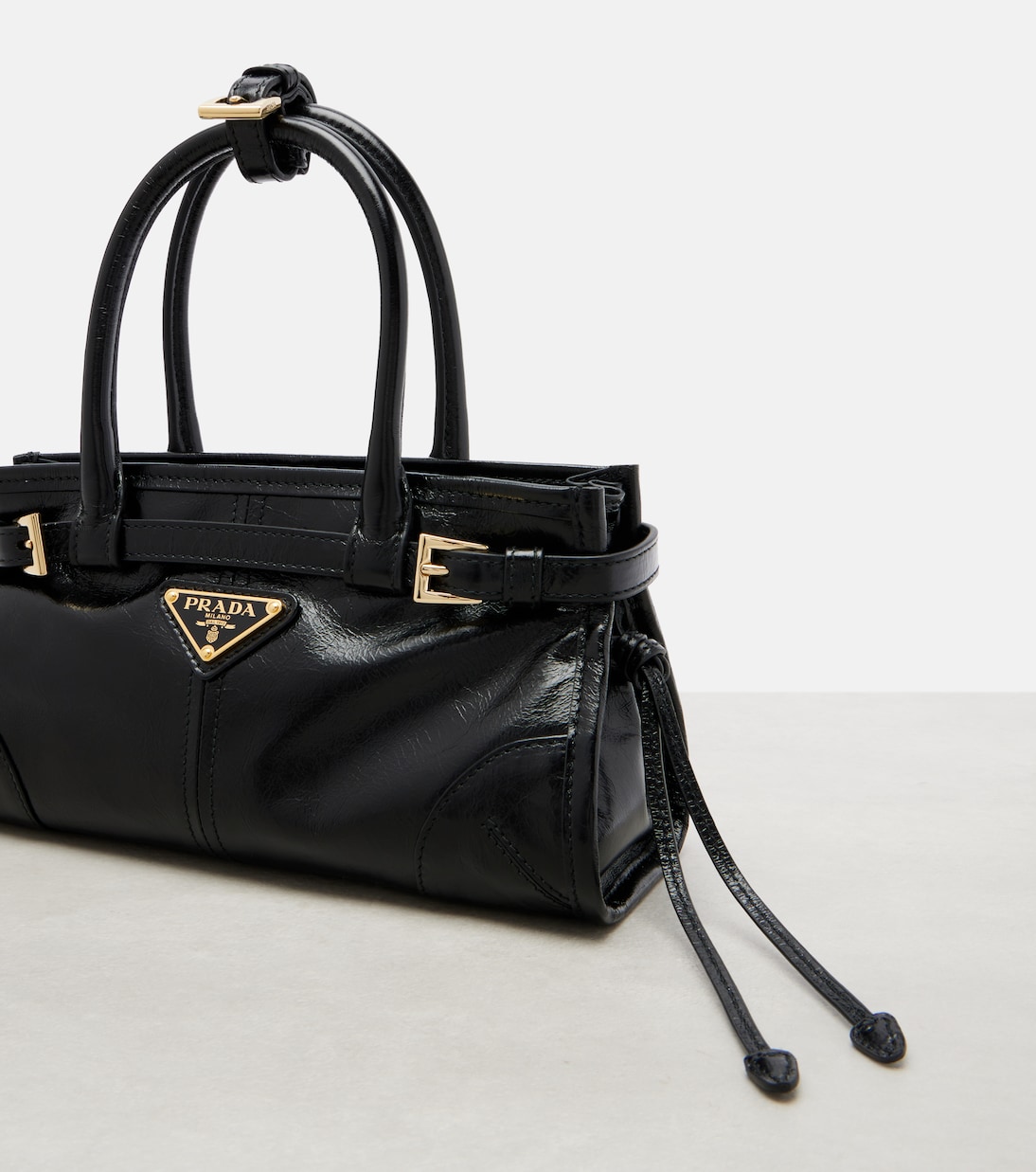 Henkeltasche Prada Bonnie Mini aus Leder | Prada