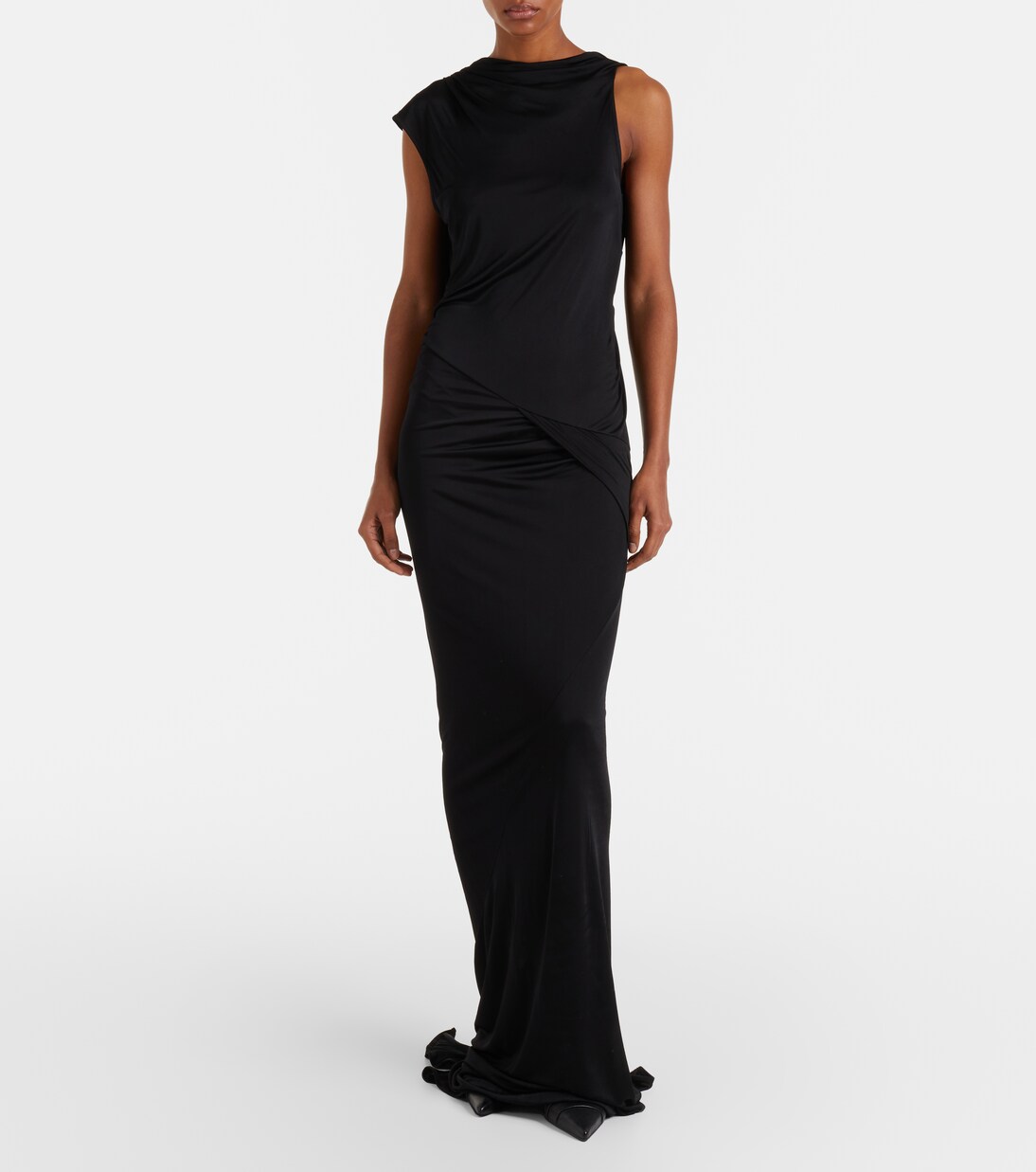Lilies Shailee ruched gown | Rick Owens