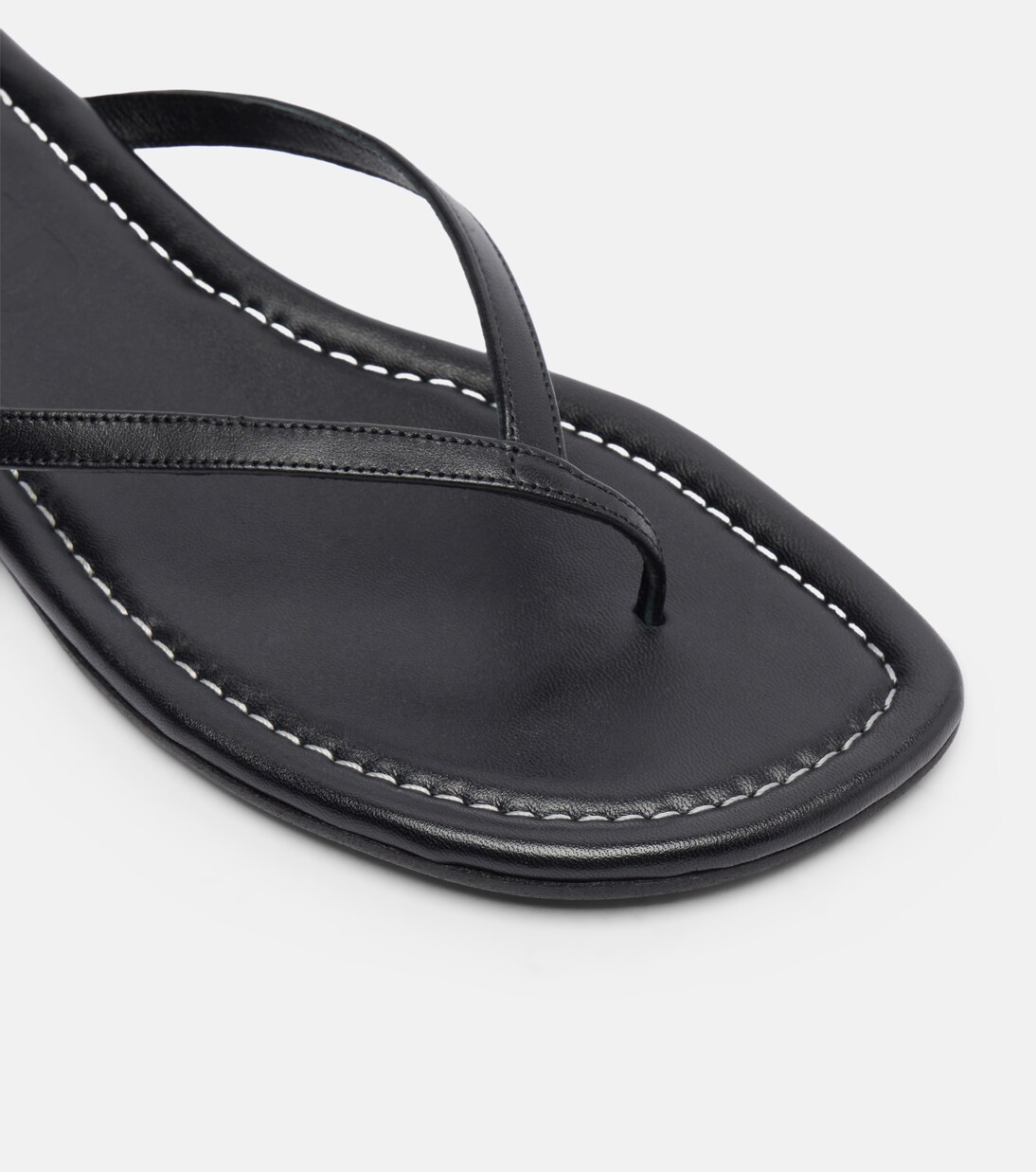 Freja leather thong sandals | Staud