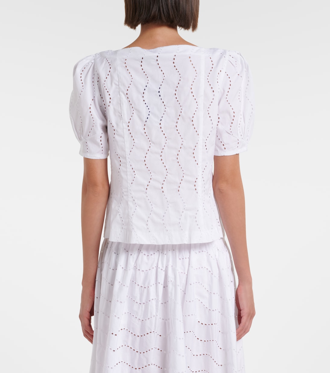 Broderie anglaise cotton top | Polo Ralph Lauren