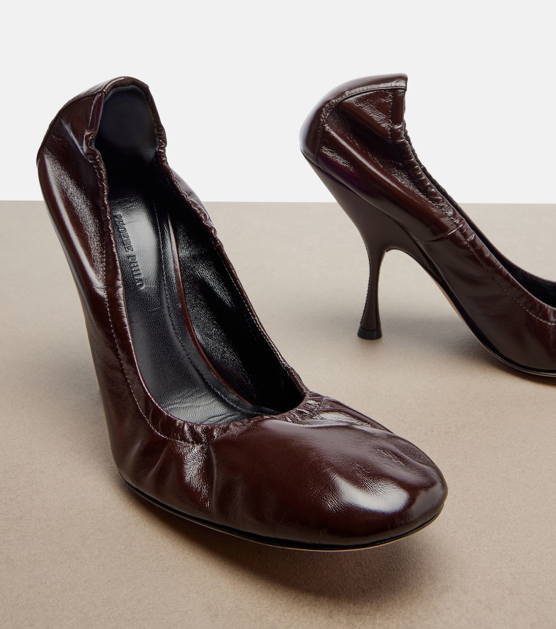 Escarpins Pucker en cuir | Phoebe Philo