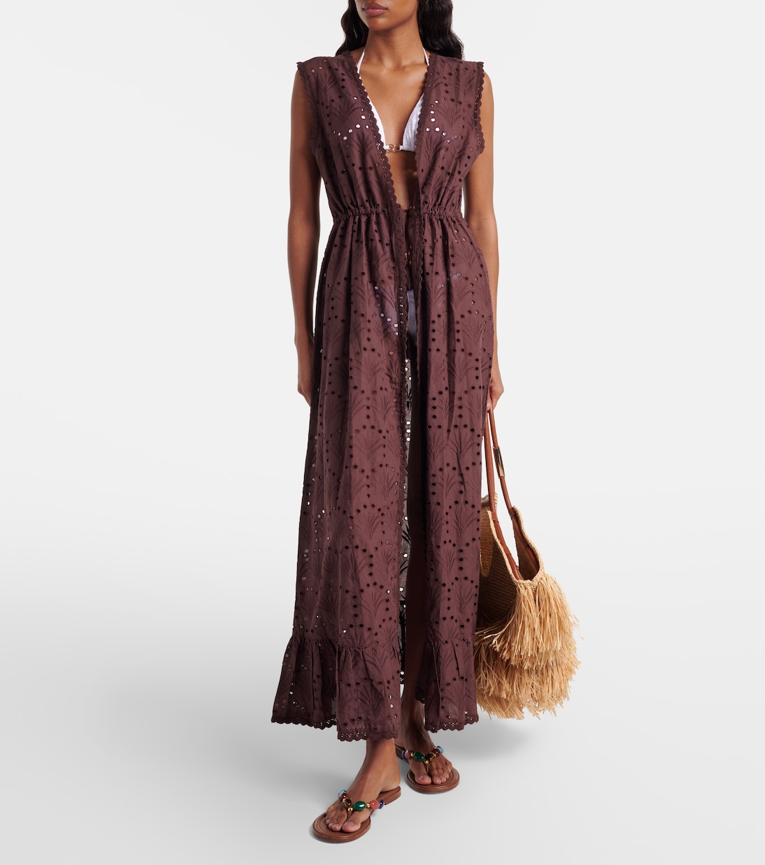 Tessa cotton beach cover-up | Melissa Odabash