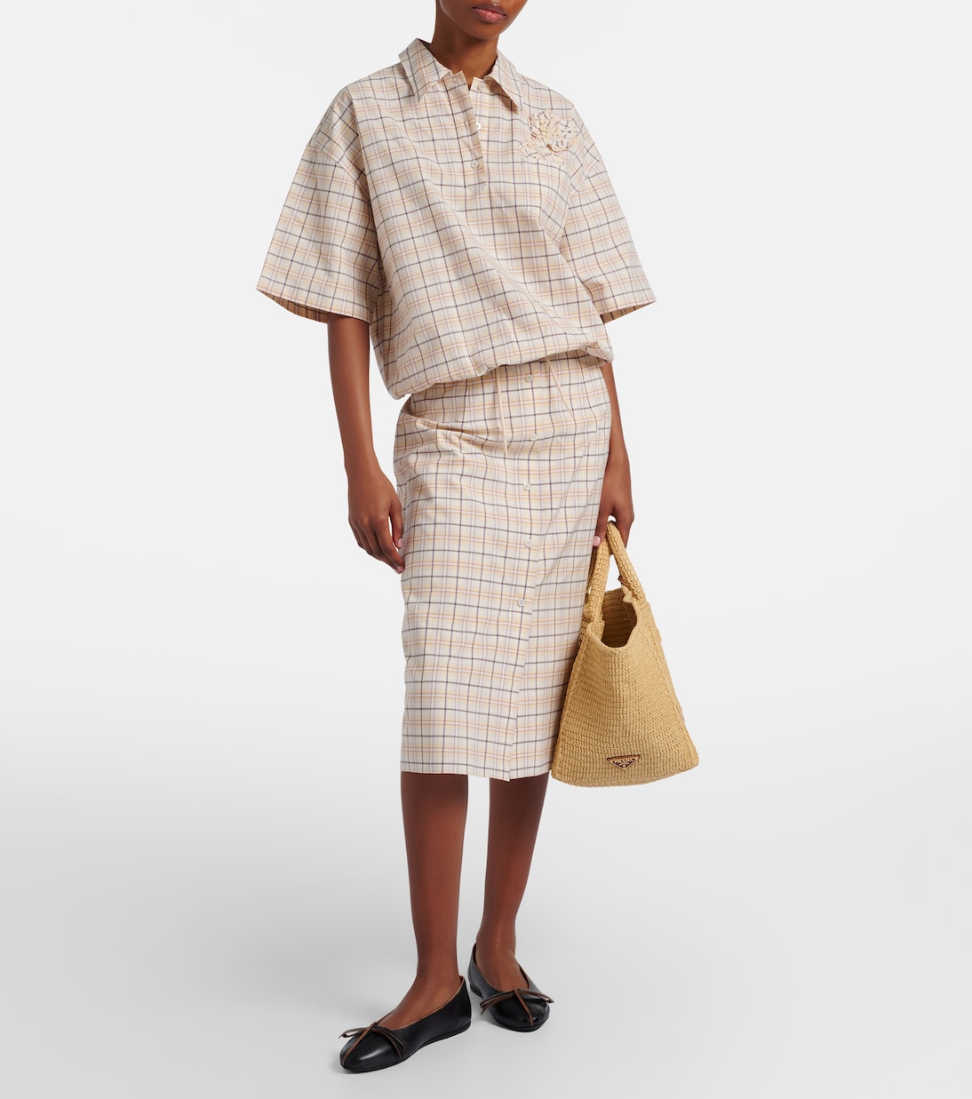 Shopper Medium con logo | Prada