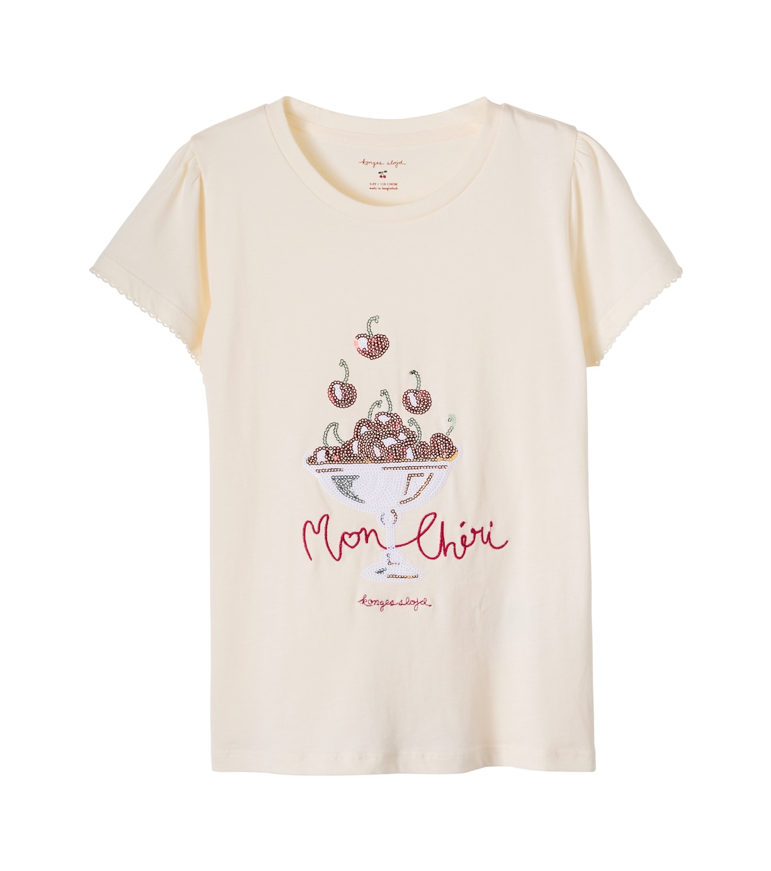 Famo sequined cotton jersey T-shirt | Konges Sløjd