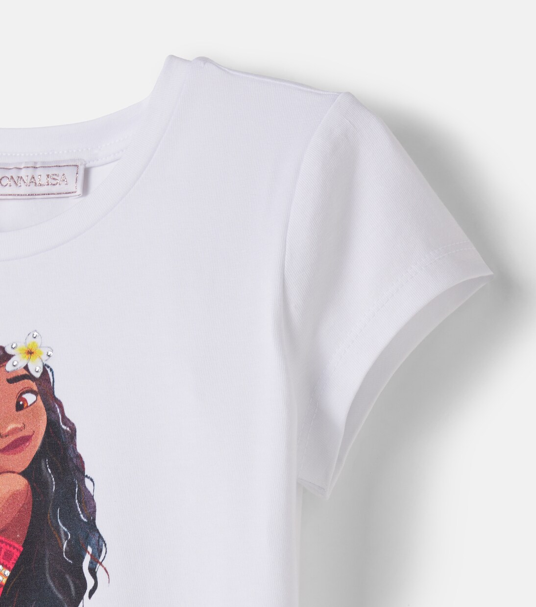 x Disney® printed cotton-blend jersey T-shirt | Monnalisa