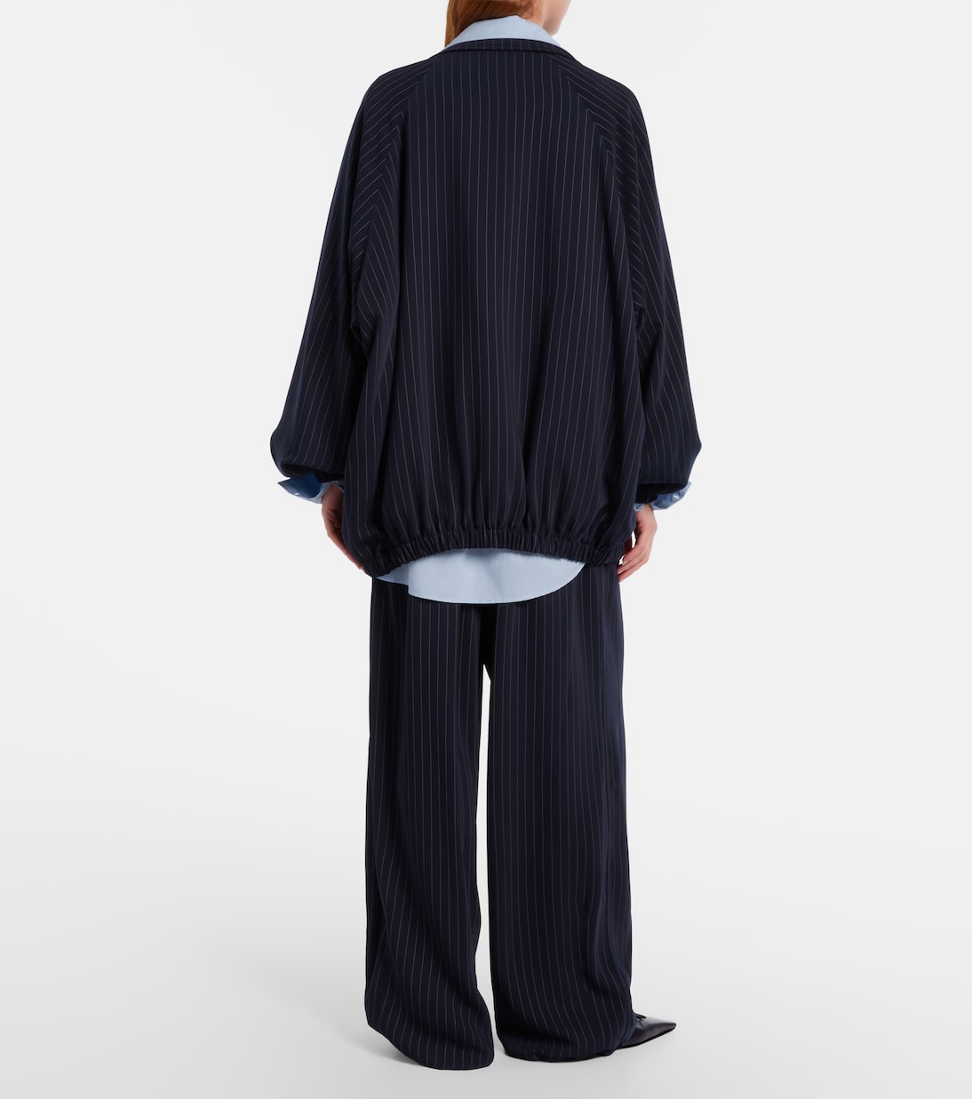 Pantalon ample Oakdale rayé | The Frankie Shop