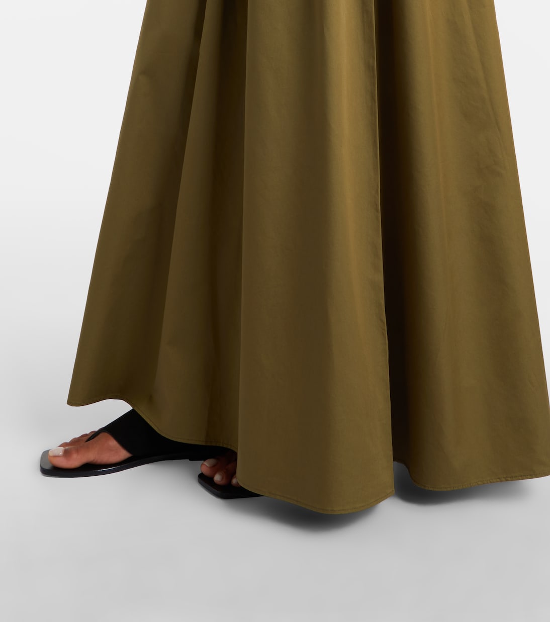 Ilya cotton-trimmed maxi dress | The Frankie Shop