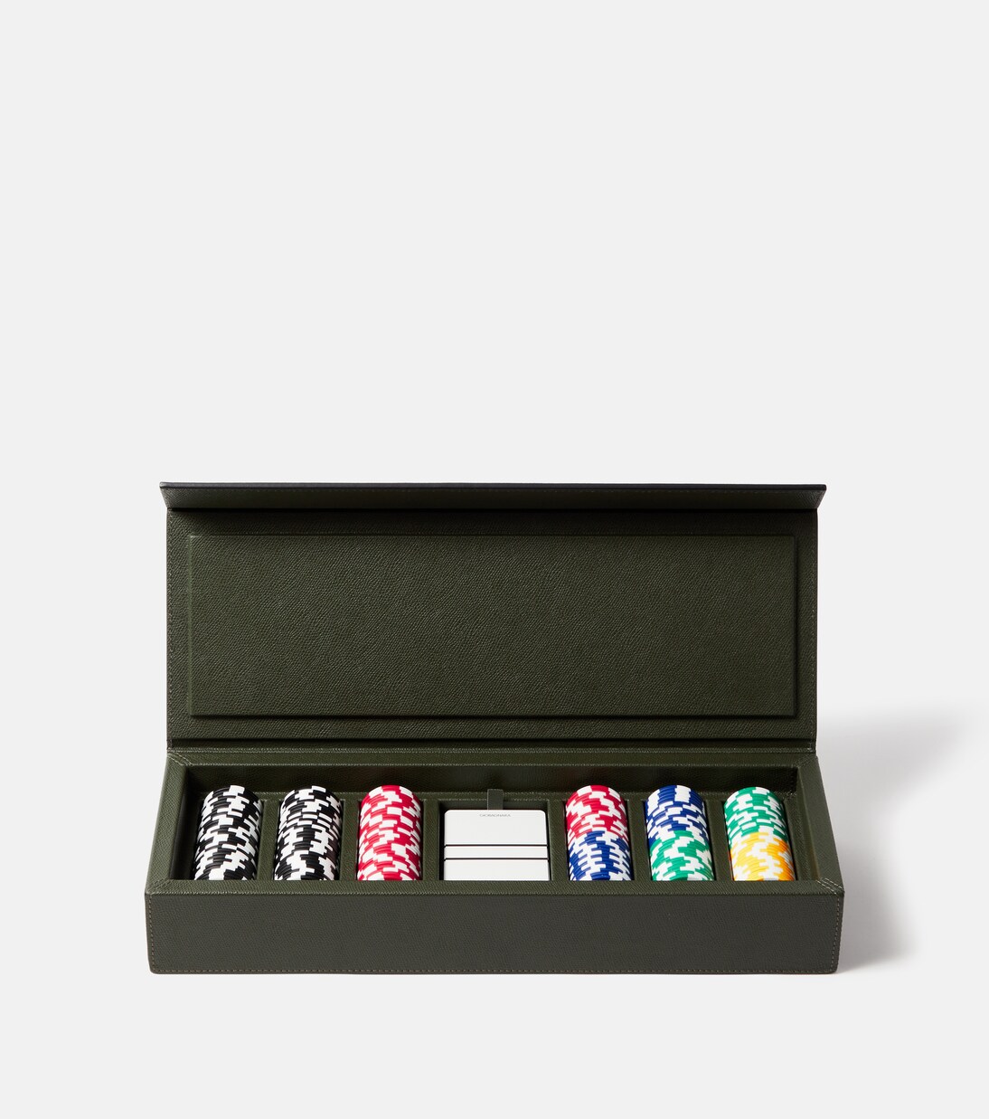 Coffret de poker Parma en cuir | Giobagnara