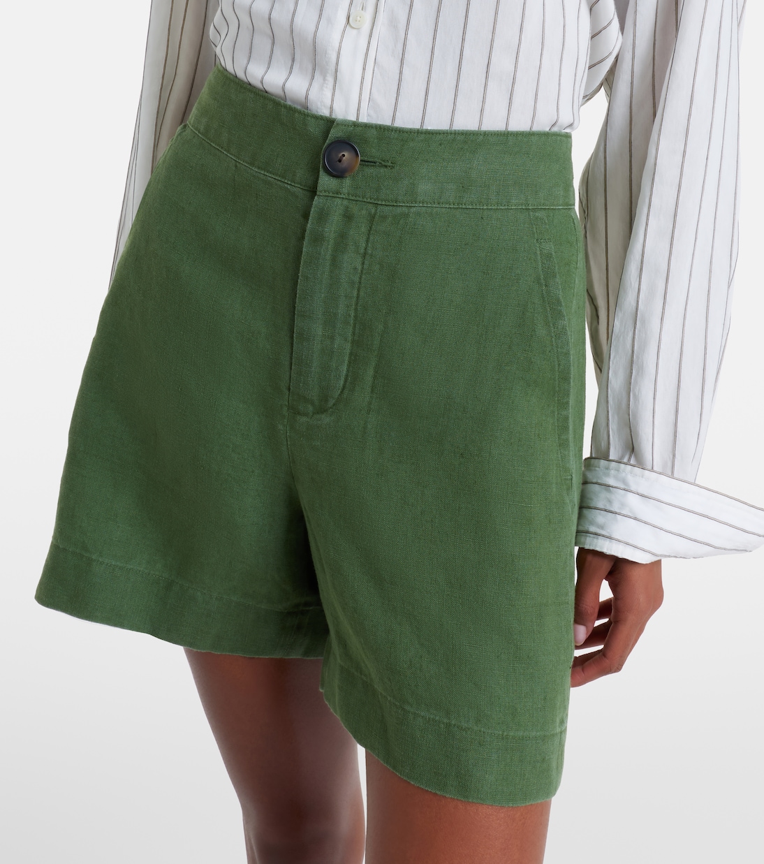 Hemp Bermuda shorts | Vince