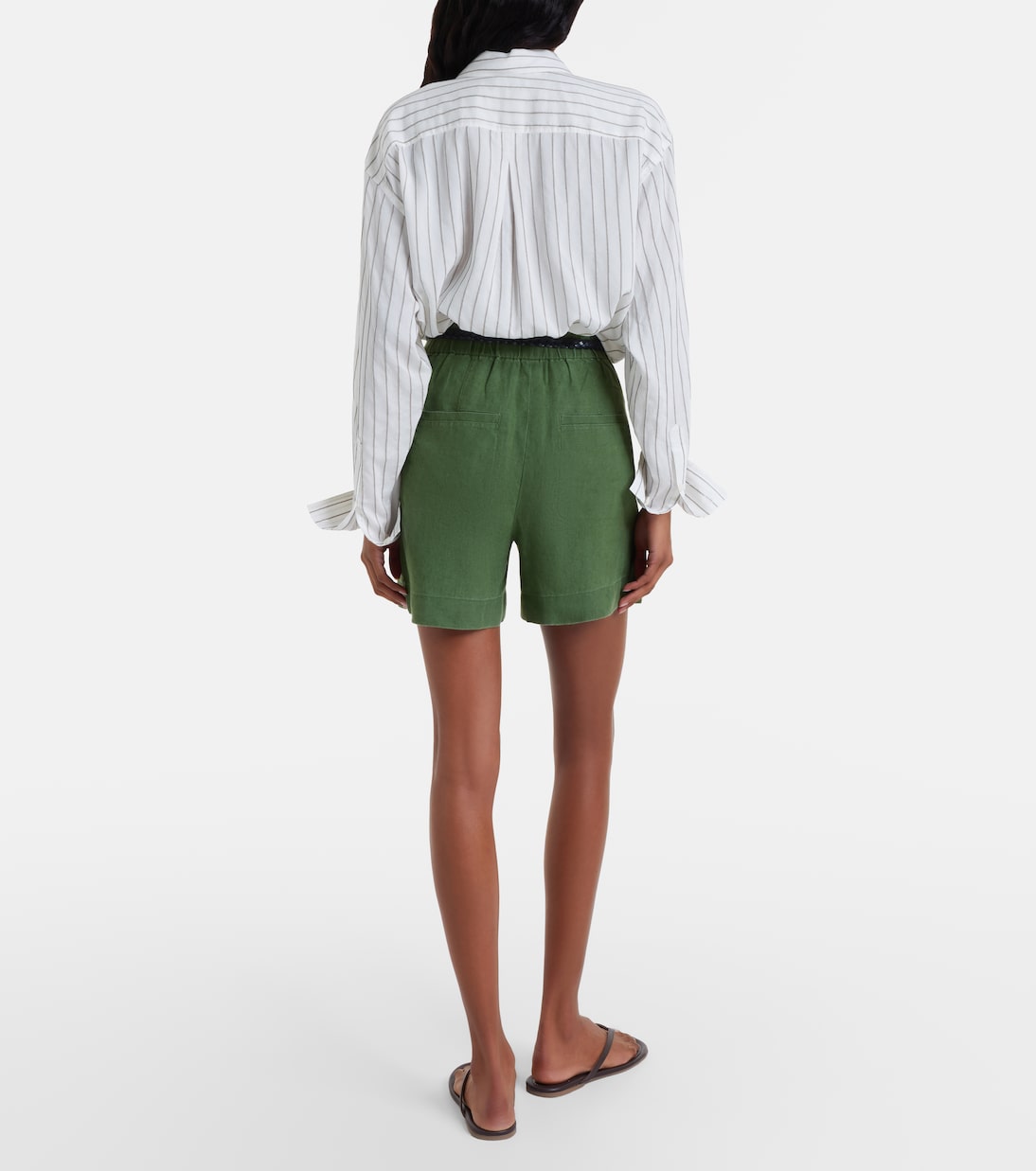 Hemp Bermuda shorts | Vince