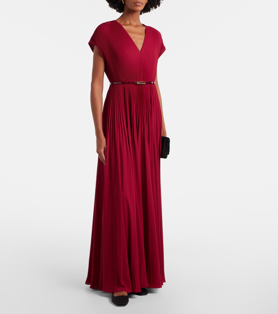 Robe longue plissée Elegante | Max Mara