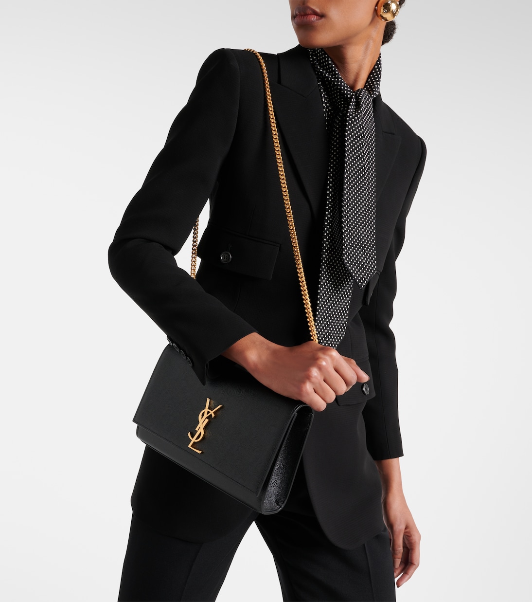 Kate Medium leather shoulder bag | Saint Laurent