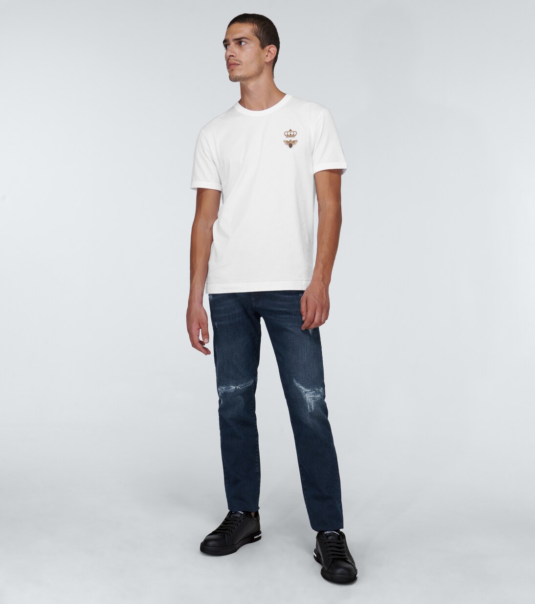 Port Light leather sneakers | Dolce&Gabbana