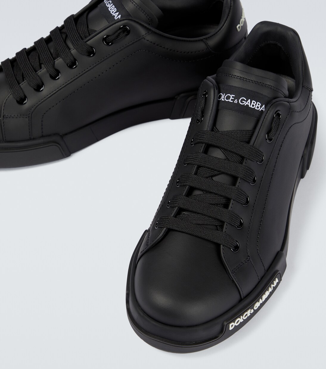 Port Light leather sneakers | Dolce&Gabbana
