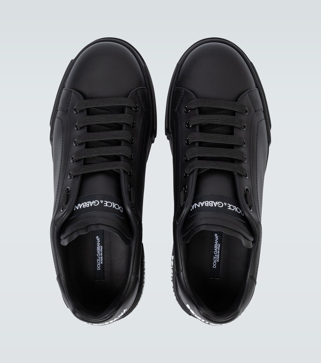 Port Light leather sneakers | Dolce&Gabbana