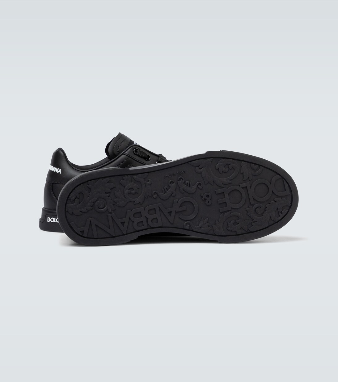 Port Light leather sneakers | Dolce&Gabbana