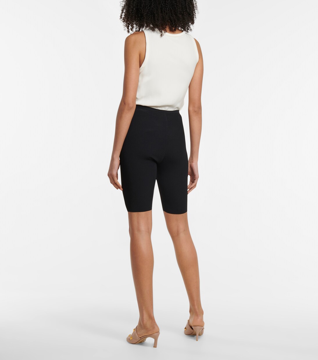Valentino stretch-knit biker shorts | Valentino