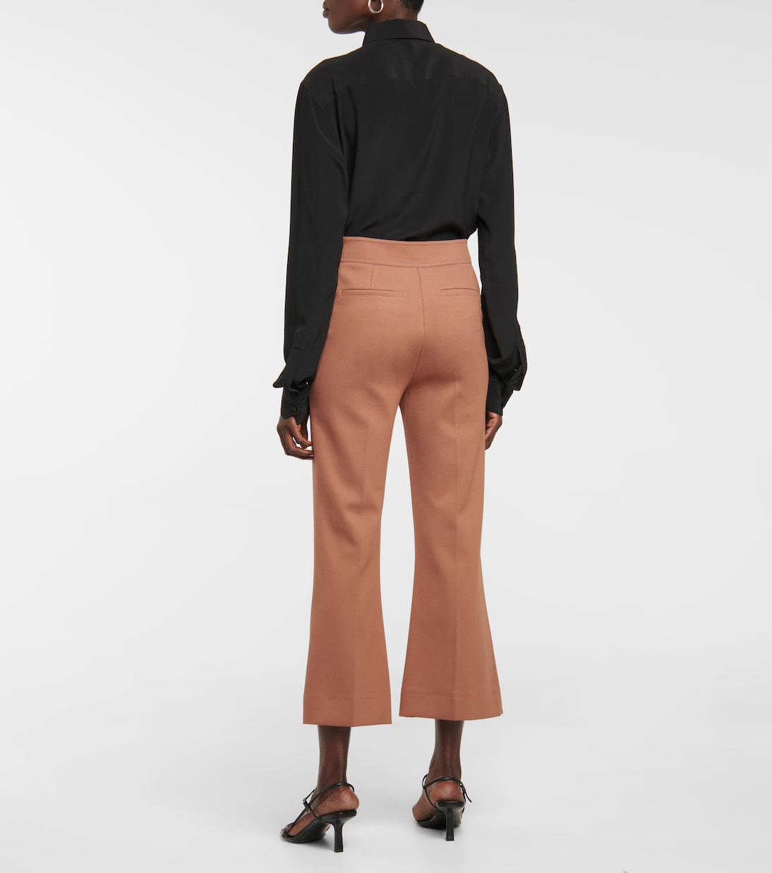 High-Rise-Schlaghose | Victoria Victoria Beckham